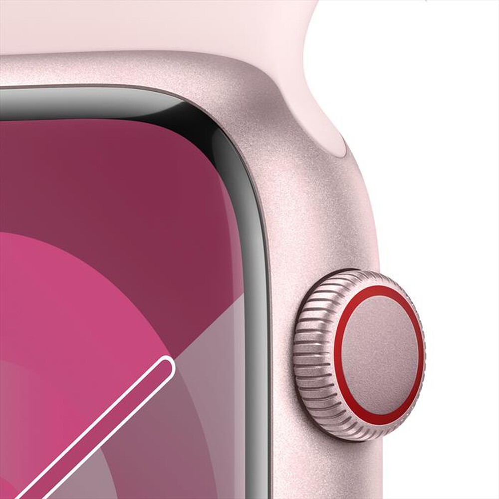 "APPLE - Watch Series 9 GPS + Cellular Cassa 45mm - M/L-Rosa Confetto"