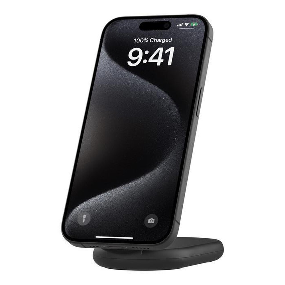 "BELKIN - SUPPORTO DI RICARICA WIRELESS 15W QI2 - NO SPINA-Nero"