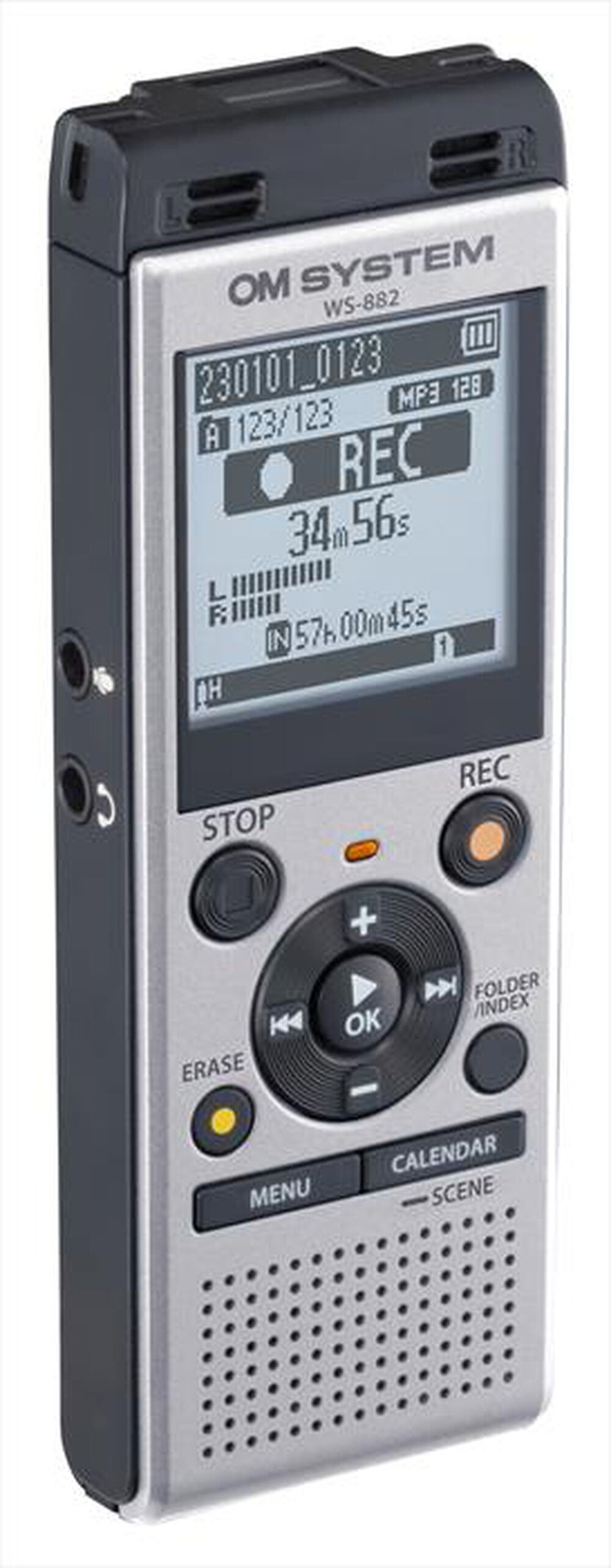 "OLYMPUS - Registratore portatile WS-882-Grigio"