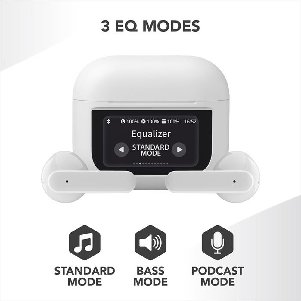 Immagine del prodotto MUSIC SOUND - Auricolare bluetooth GROOVE-Bianco
