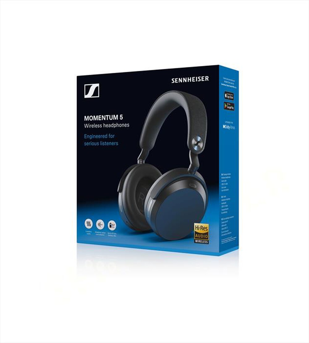 Immagine del prodotto SENNHEISER - Cuffia circumaurale wireless Bluetooth MOMENTUM 5-DENIM