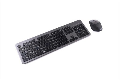 AAAMAZE - KEYBOARD+MOUSE WIRELESS PREMIUM-Nero
