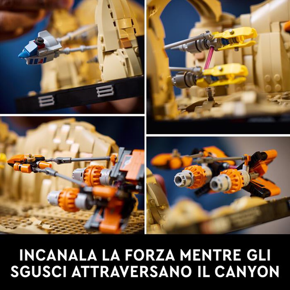 Immagine del prodotto LEGO - STAR WARS Diorama Gara sgusci su Mos Espa 75380