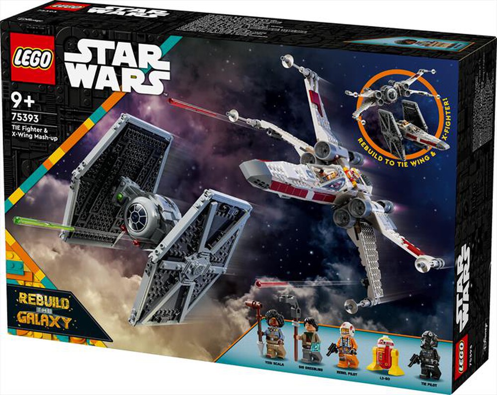 Immagine del prodotto LEGO - STAR WARS Mash-up TIE Fighter e X-Wing 75393