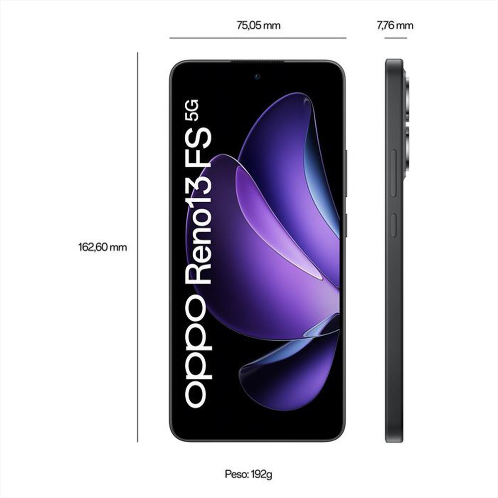 "OPPO - Smartphone RENO13 FS 5G 12+512-Graphite,Grey"