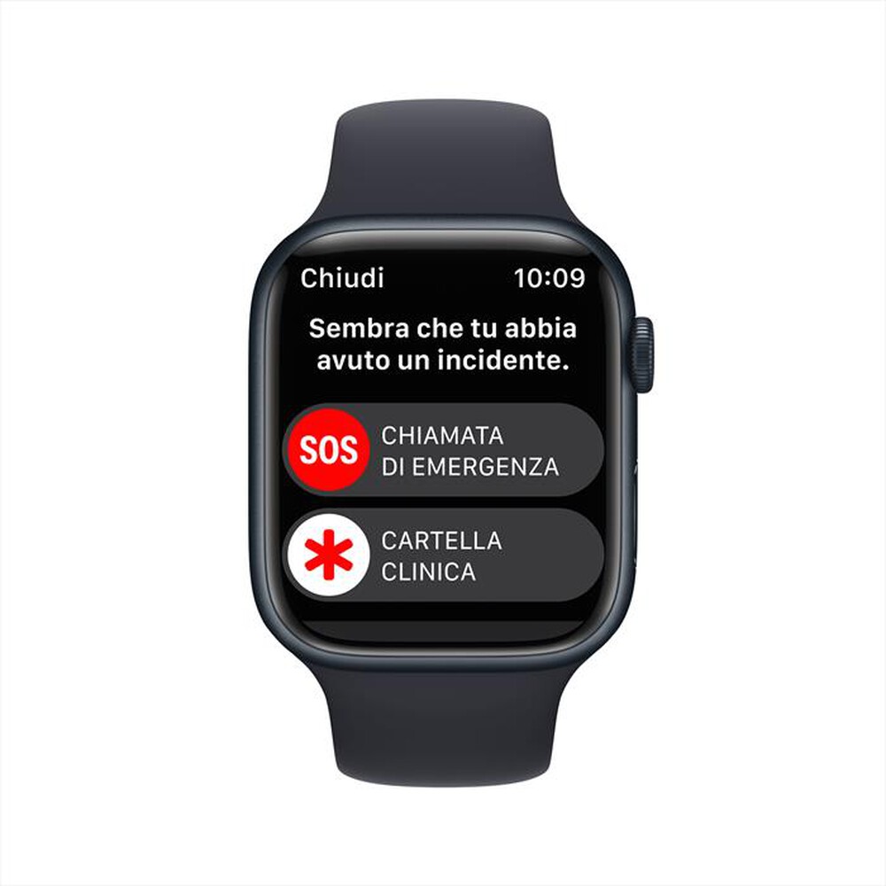 "APPLE - Watch Series 8 GPS + Cellular 45mm Alluminio-Mezzanotte"