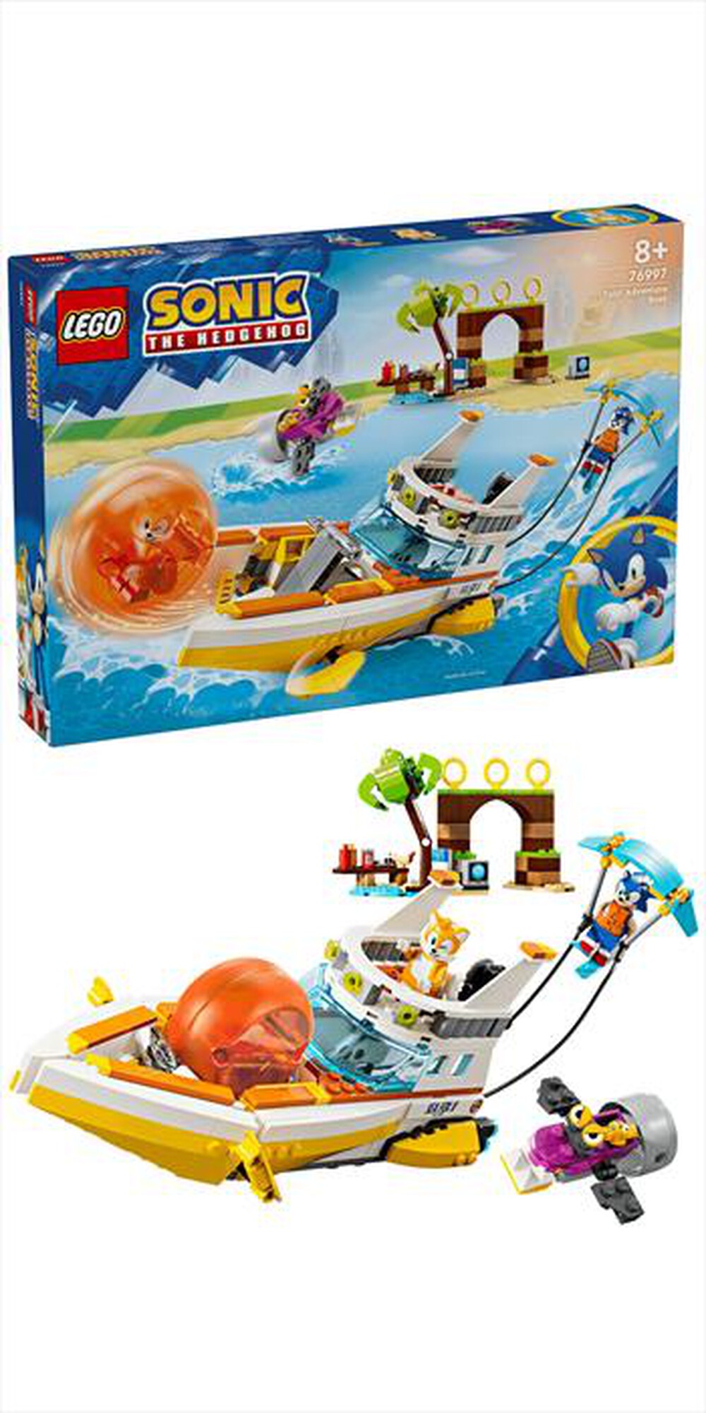 Immagine del prodotto LEGO - SONIC L&rsquo;aeroscafo delle avventure di Tails 76997