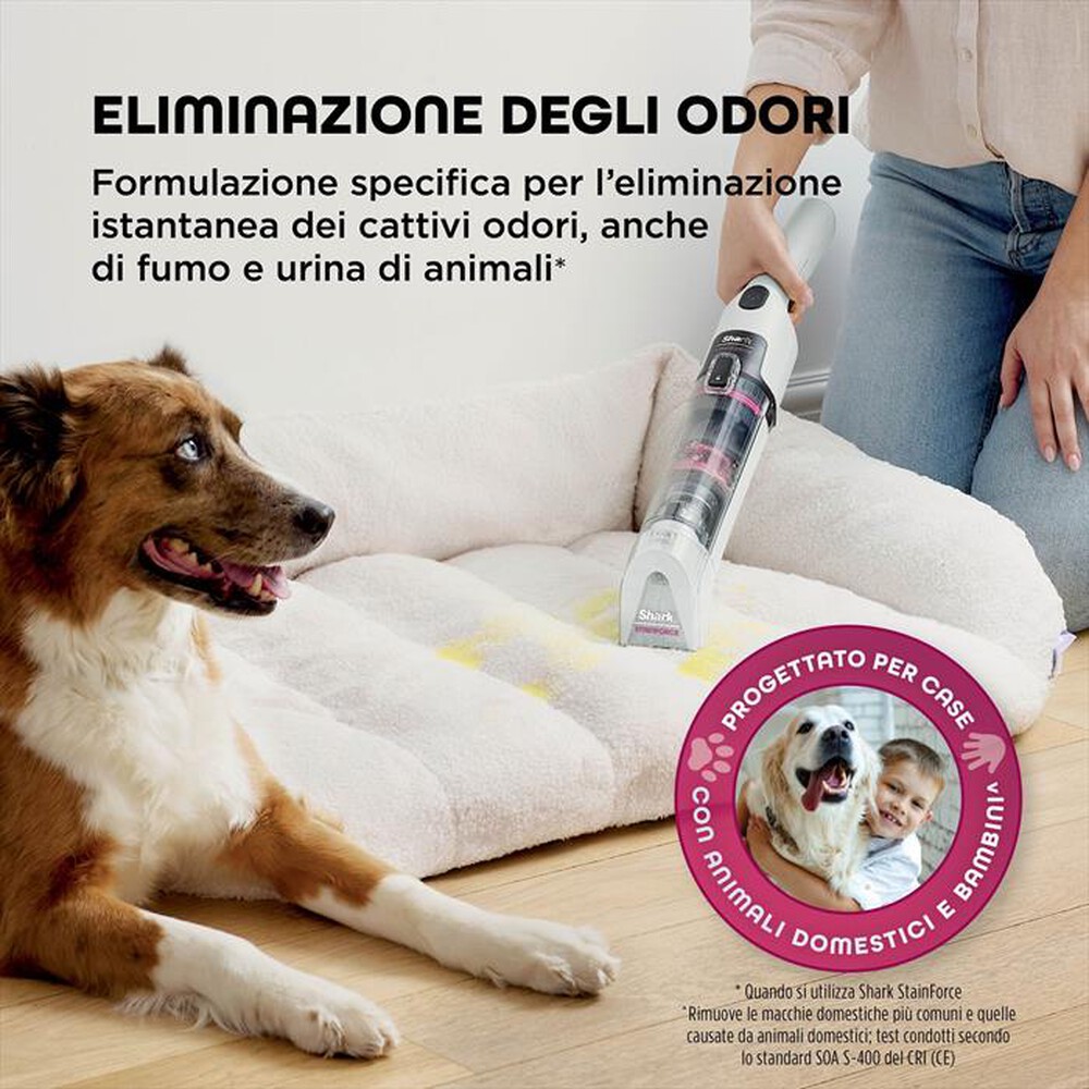 Immagine del prodotto SHARK - SET 2 RICARICHE 500ML&nbsp;STAINFORCE FORMULA DOPPIA-Nero