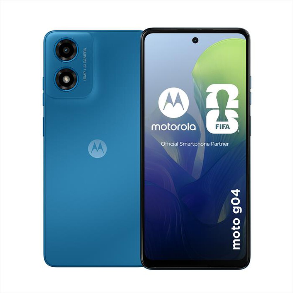 Immagine del prodotto MOTOROLA - Smartphone MOTO G04 4/64GB-Satin Blue