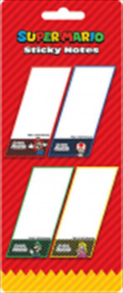 PYRAMID - Foglietti Adesivi Super Mario 4 Colori SR73813