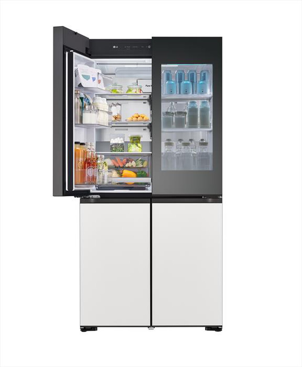 "LG - Frigorifero 4 porte GMV960NNME Classe E 617L-Multicolour"