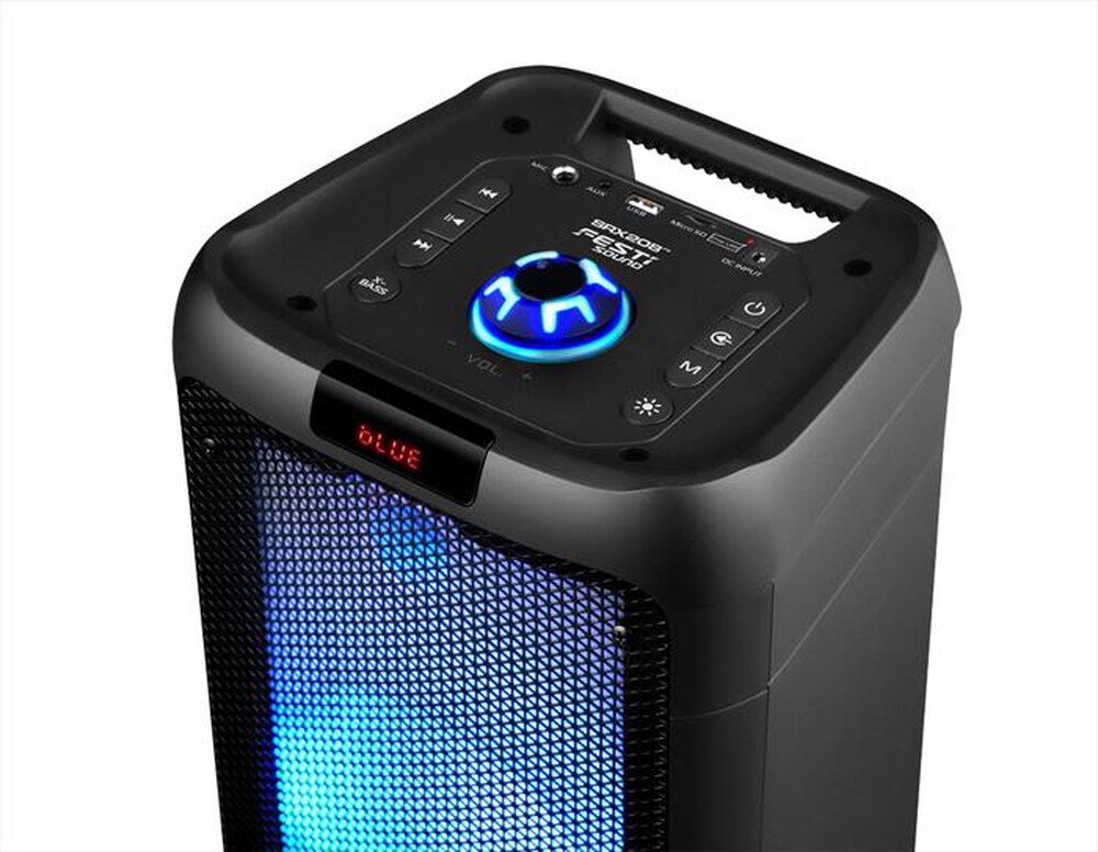 "KARMA - Diffusore SRX 208FB-Nero"