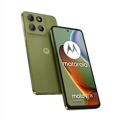 MOTOROLA - Smartphone MOTO G15 POWER 8/512-Iguana Green