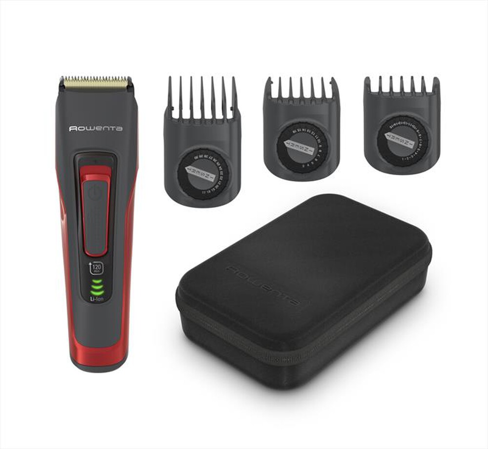 "ROWENTA - TN5221 ADVANCER - STYLE, taglia capelli-nero/arancione"