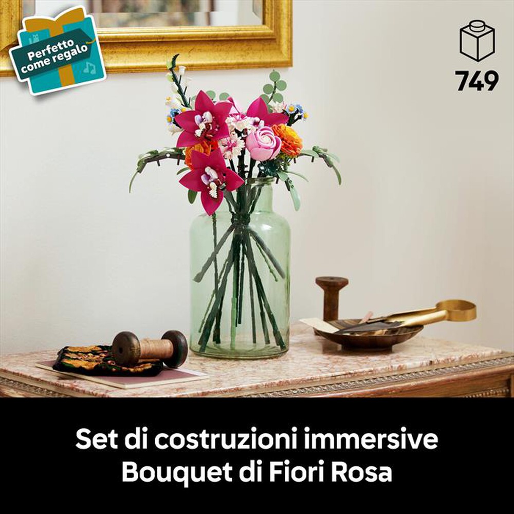 Immagine del prodotto LEGO - BOTANICAL COLLECTION Bouquet di fiori rosa - 10342