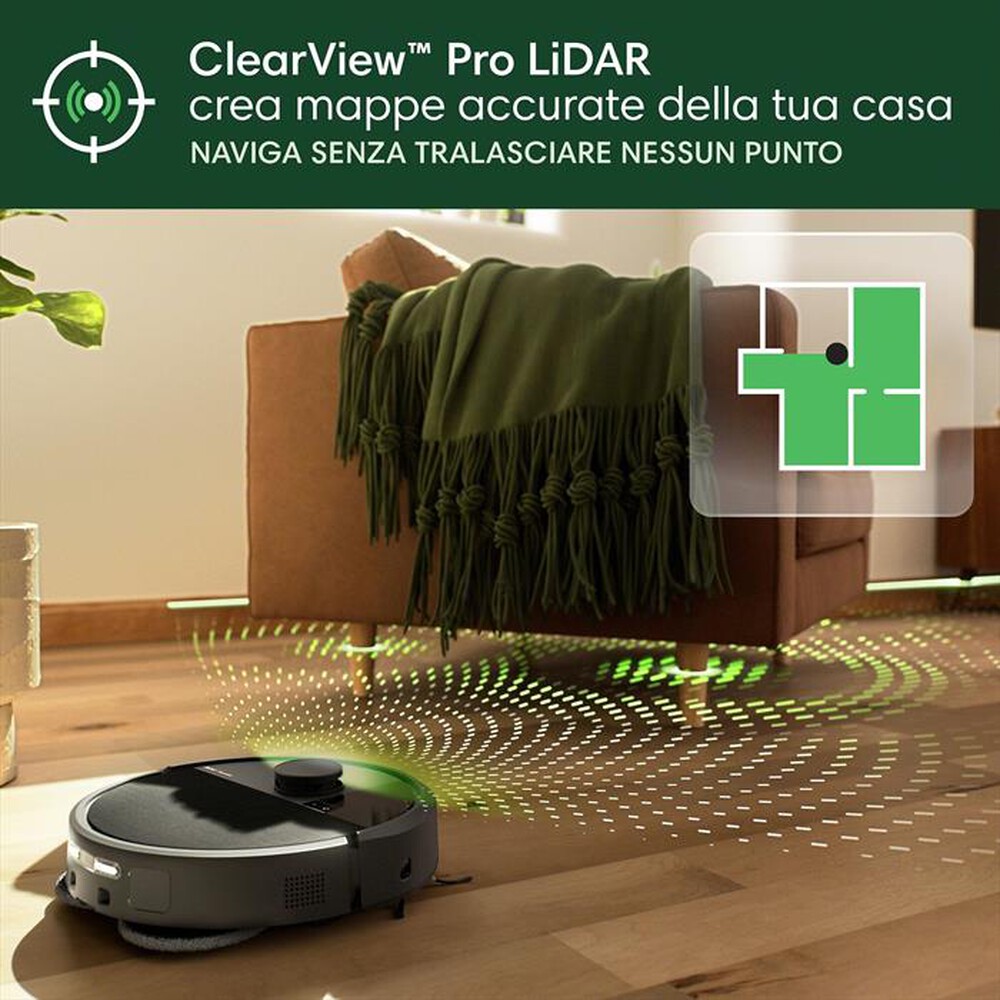 Immagine del prodotto iROBOT - Robot aspirapolvere lavapavimenti Roomba 505 combo-Black