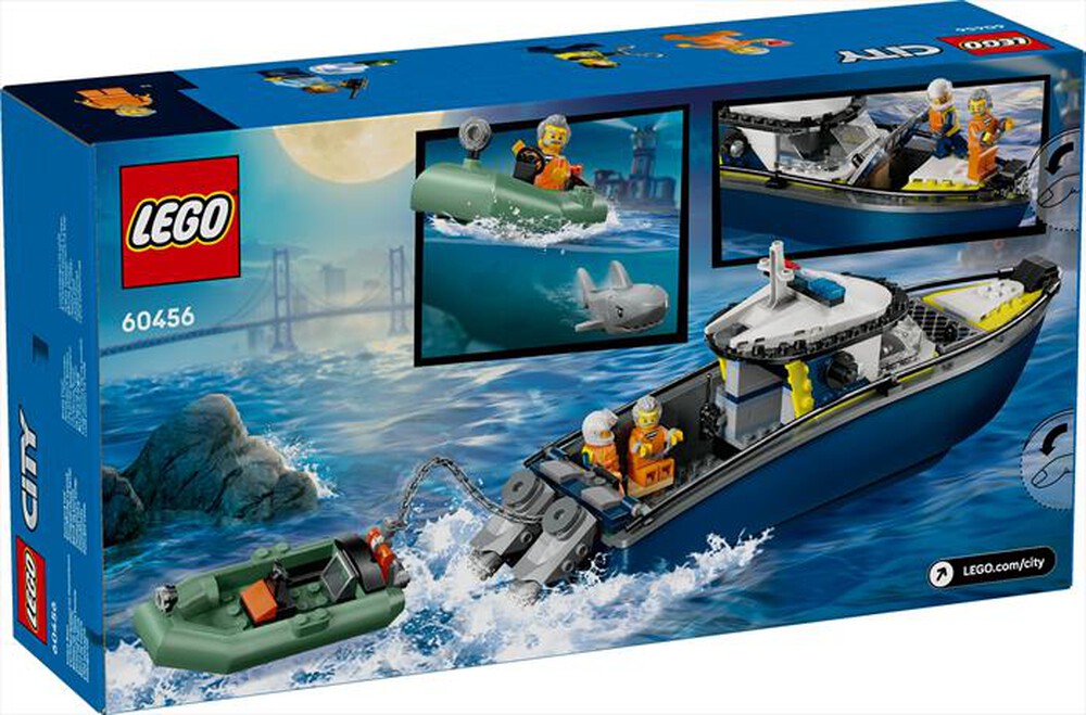 Immagine del prodotto LEGO - CITY POLICE Inseguimento motoscafo Polizia 60456