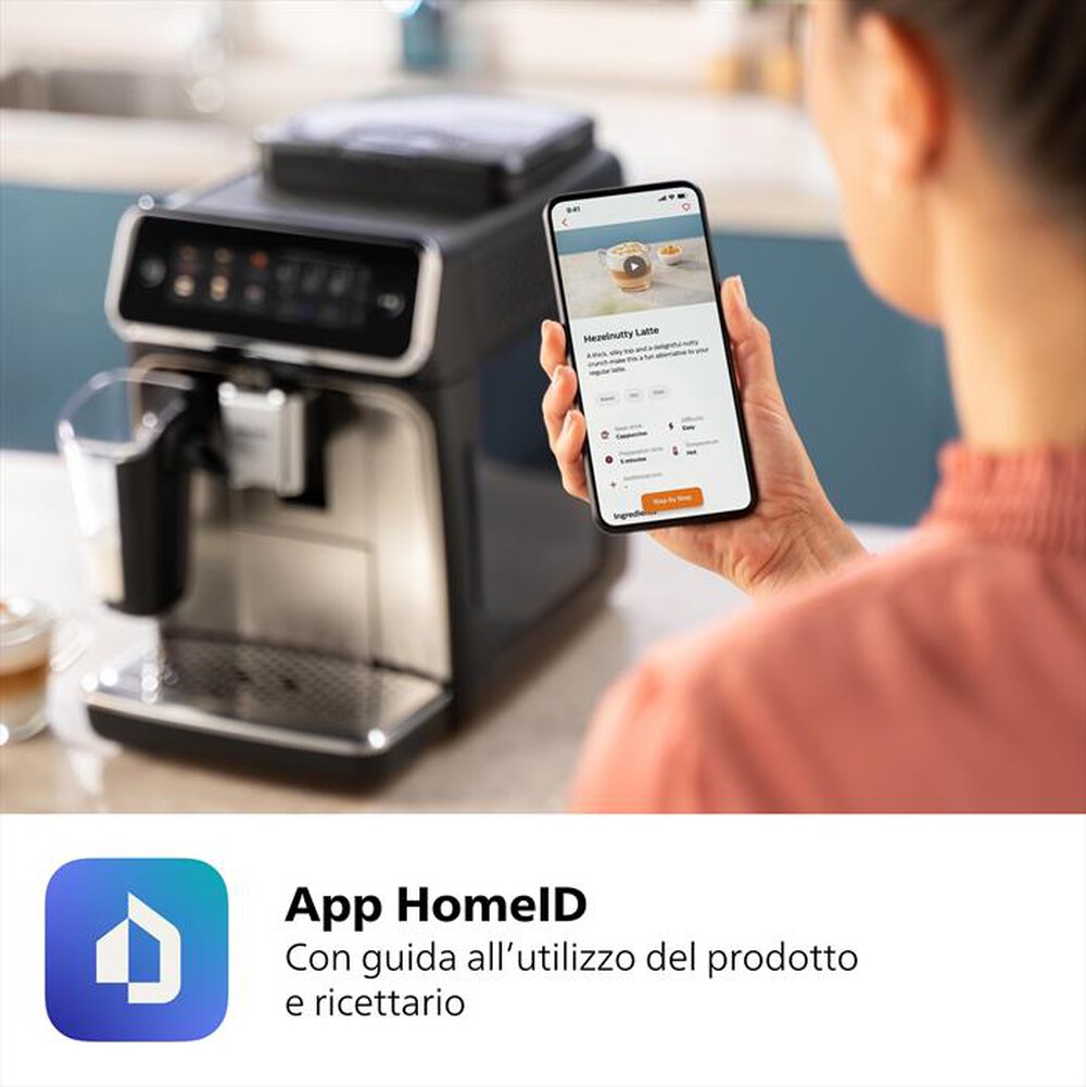 "PHILIPS - Macchina da caffè SERIES 3300 LATTEGO  EP3347/90"