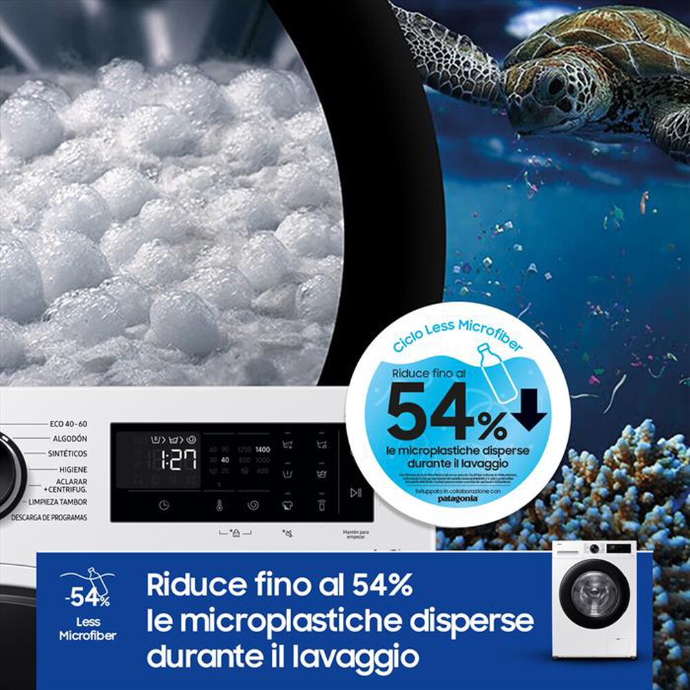 "SAMSUNG - Lavatrice WW80CGC04DAEET 8 Kg Classe A-bianco"