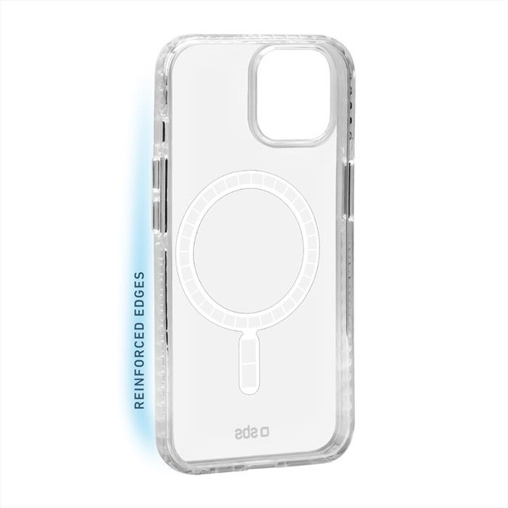 "SBS - Clear Force Mag TEMAGCOVIP1467T per iPhone 14 Plus-Trasparente"
