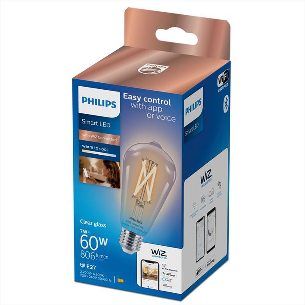 "PHILIPS - PHI SMART TW EDISON FILAMENTO 60W E27"