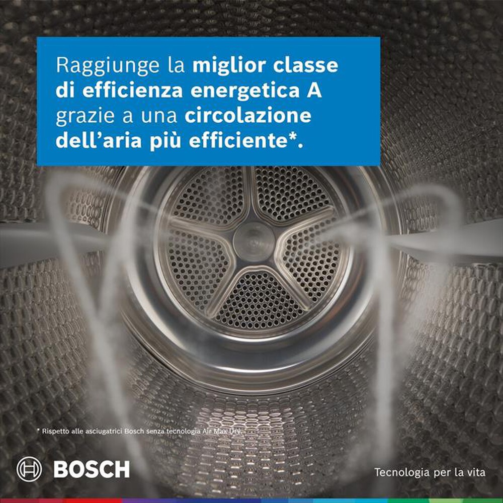 Immagine del prodotto BOSCH - Asciugatrice WRB247C0IT 9Kg Classe A-Bianco