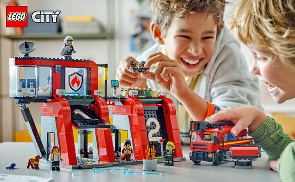 Immagine del prodotto LEGO - CITY Fire Caserma dei pompieri e autopompa 60414