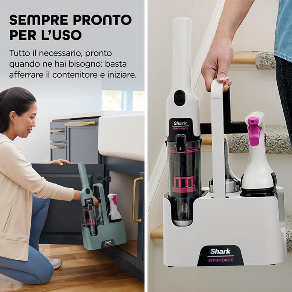Immagine del prodotto SHARK - Smacchiatore senza filo STAINFORCE SPOT CLEANER-Bianco