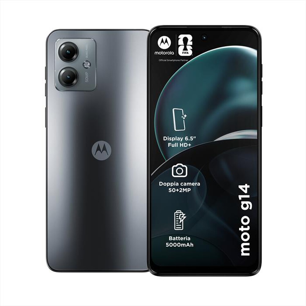 MOTOROLA - Smartphone MOTO G14 8/256GB-Steel Grey