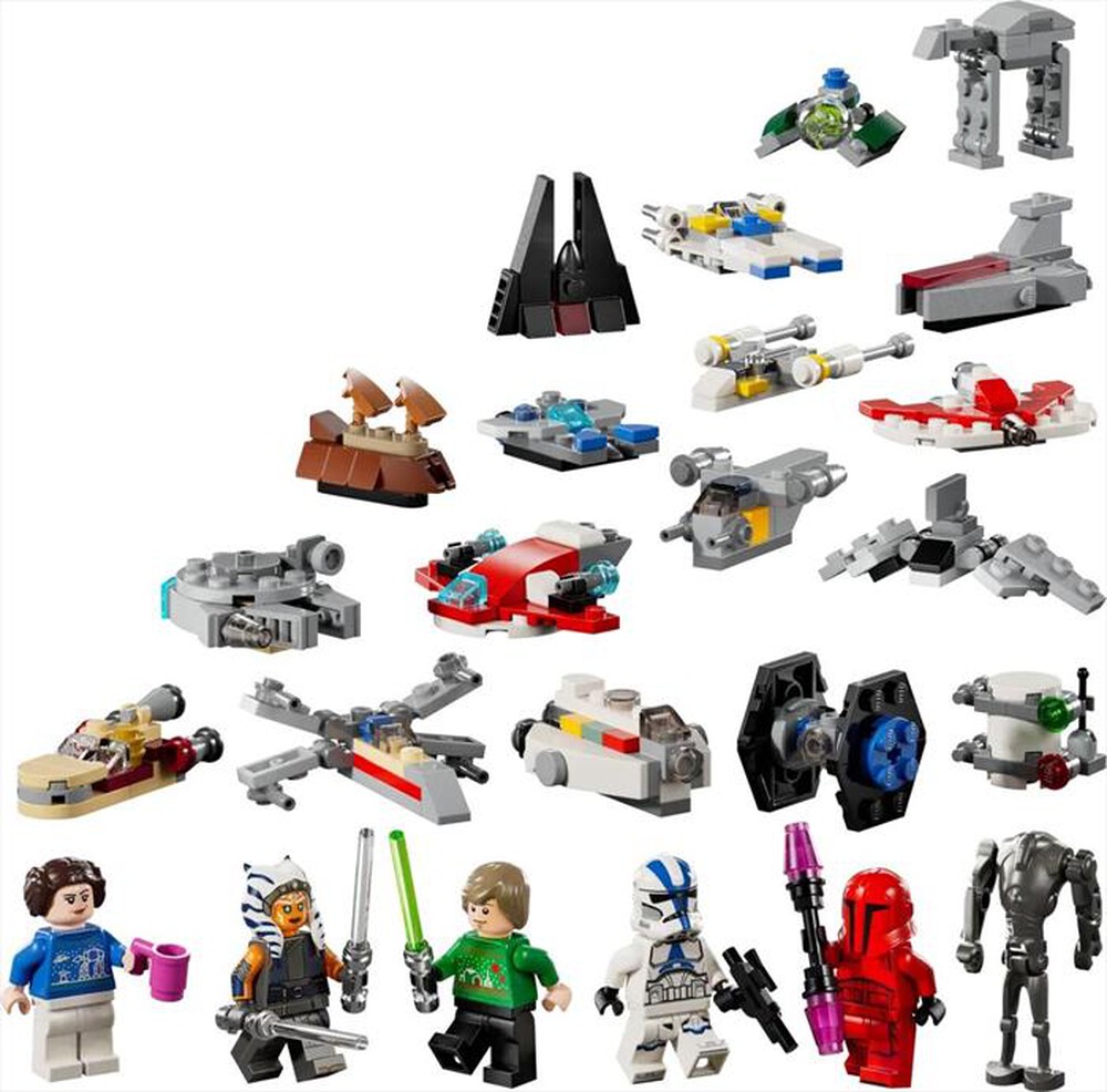 "LEGO - Calendario dell’Avvento 2024 Star Wars - 75395-Multicolore"