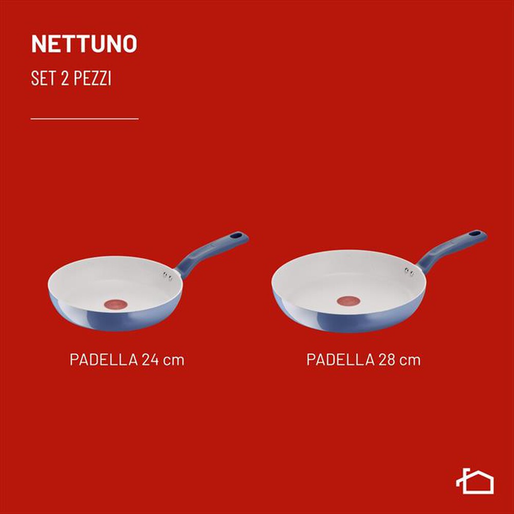 Immagine del prodotto LAGOSTINA - NETTUNO BIS PADELLE 24-28 CM-Nettuno