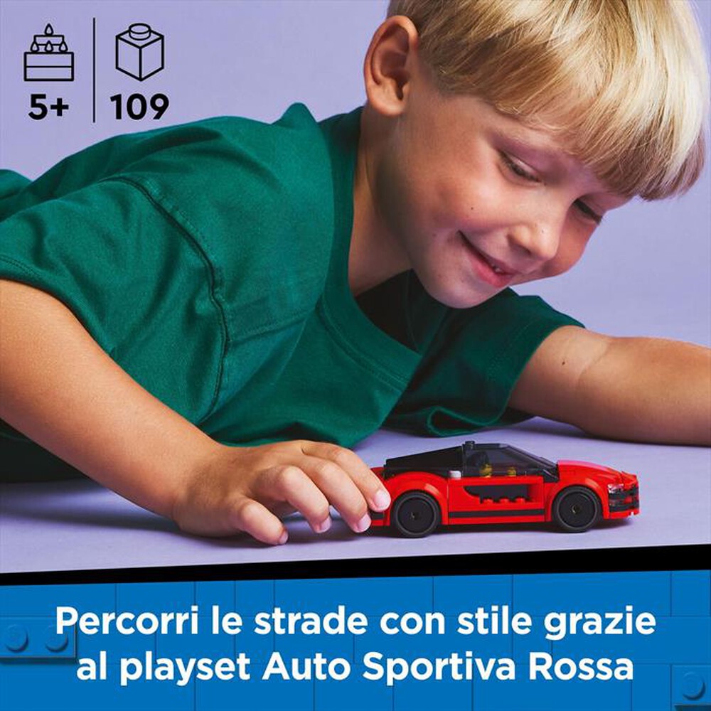 Immagine del prodotto LEGO - CITY GREAT VEHICLES Auto sportiva rossa 60448