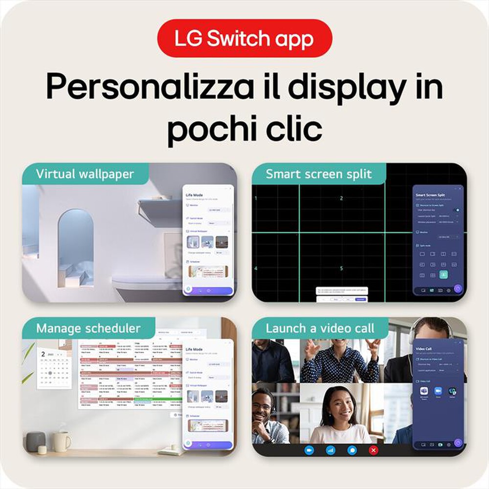 Immagine del prodotto LG - Monitor LCD UHD 4K 27" 27US550-Bianco