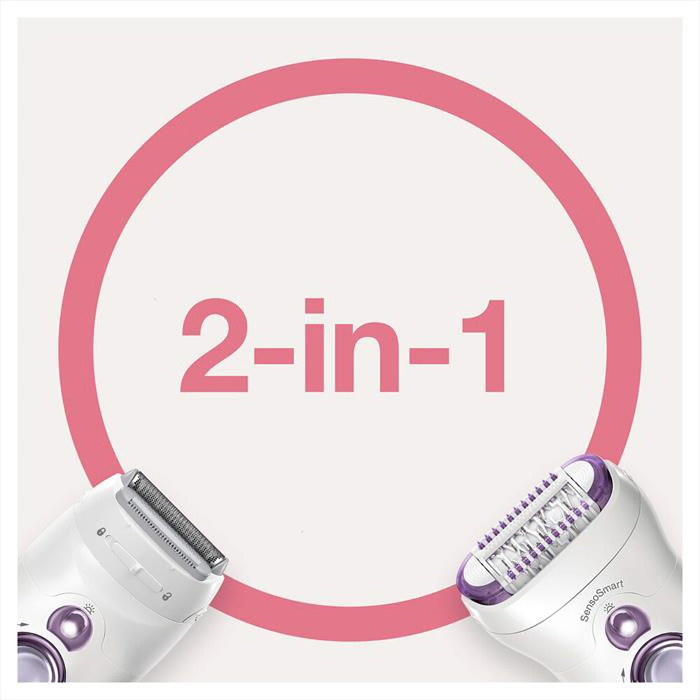 "BRAUN - Silk-épil 9 9-710-Bianco/Viola"