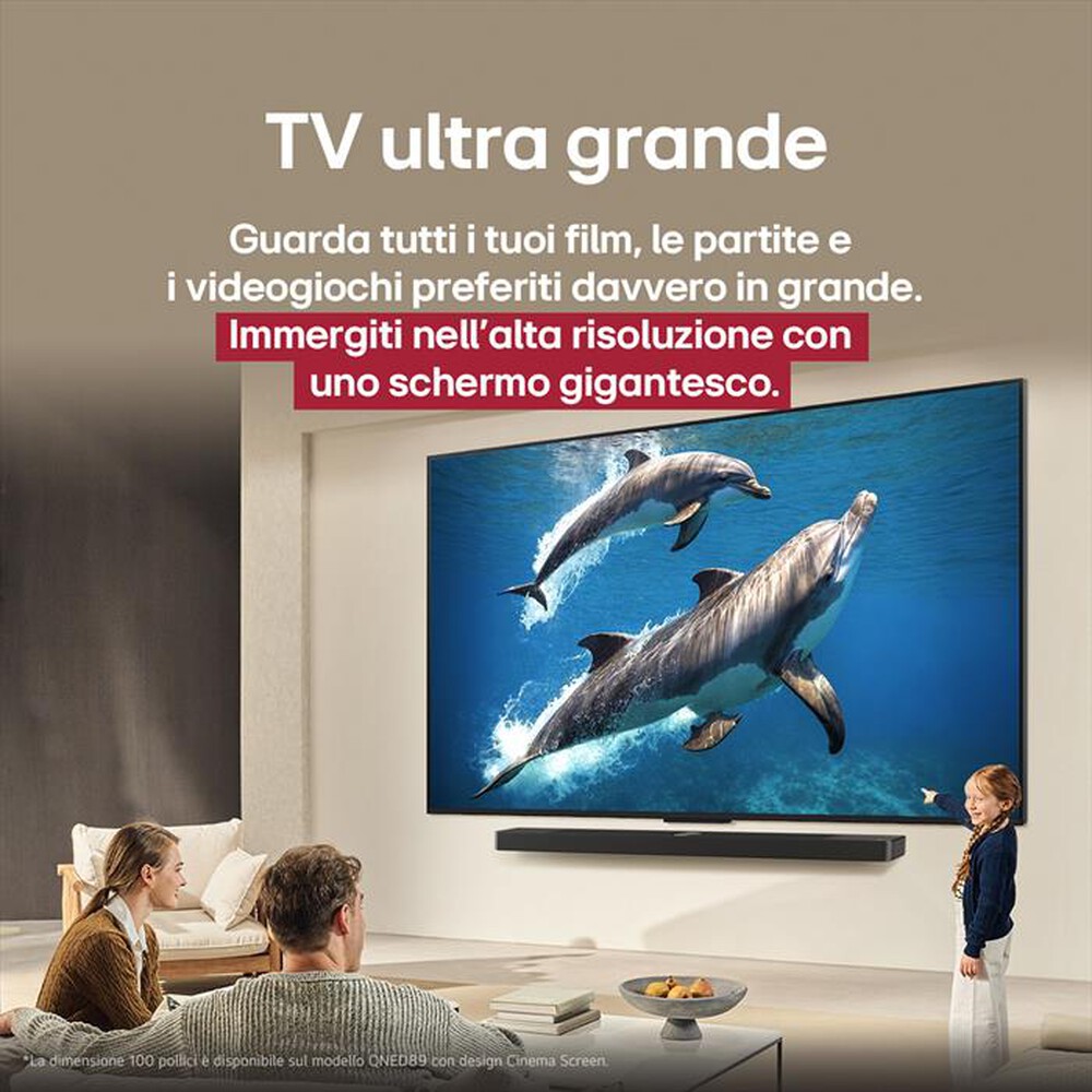 Immagine del prodotto LG - Smart TV QNED evo AI UHD 4K 43" 43QNED86A6C-Charcoal Black