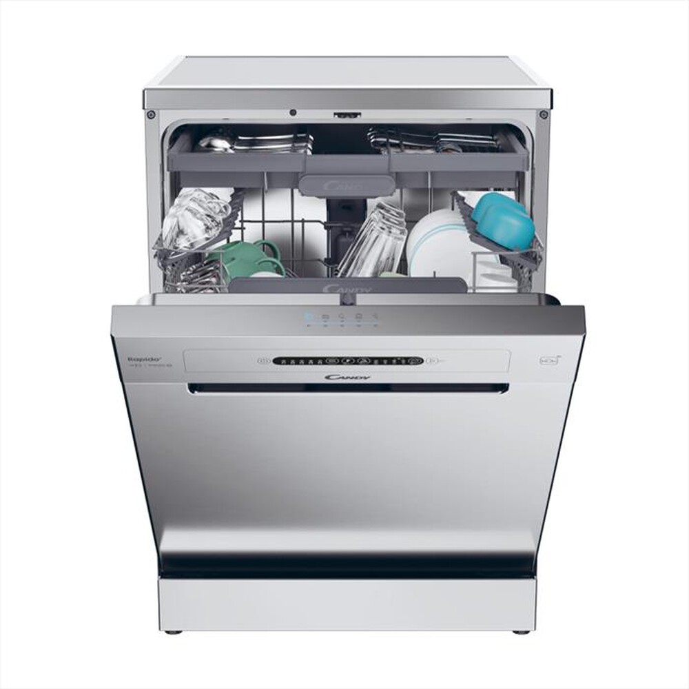 "CANDY - Lavastoviglie CF 3C7L1S Classe C 13 coperti-Stainless steel"