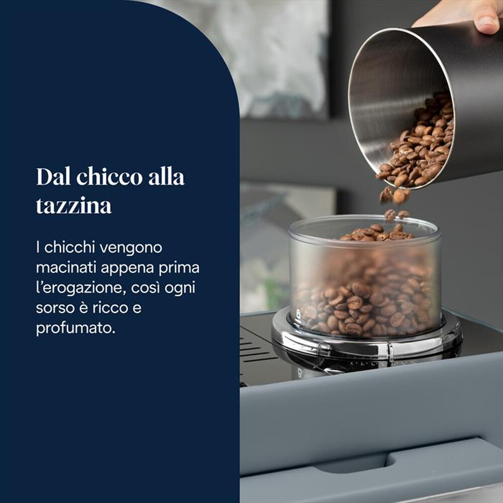 Immagine del prodotto DE LONGHI - Macchina da caff&egrave; automatica RIVELIA EXAM440.55.G-Grigio (pebble grey)