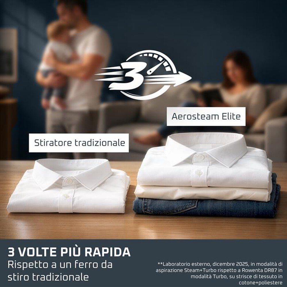 Immagine del prodotto ROWENTA - Stiratore verticale AeroSteam Elite 920 DR9920F0-Blu Petrolio