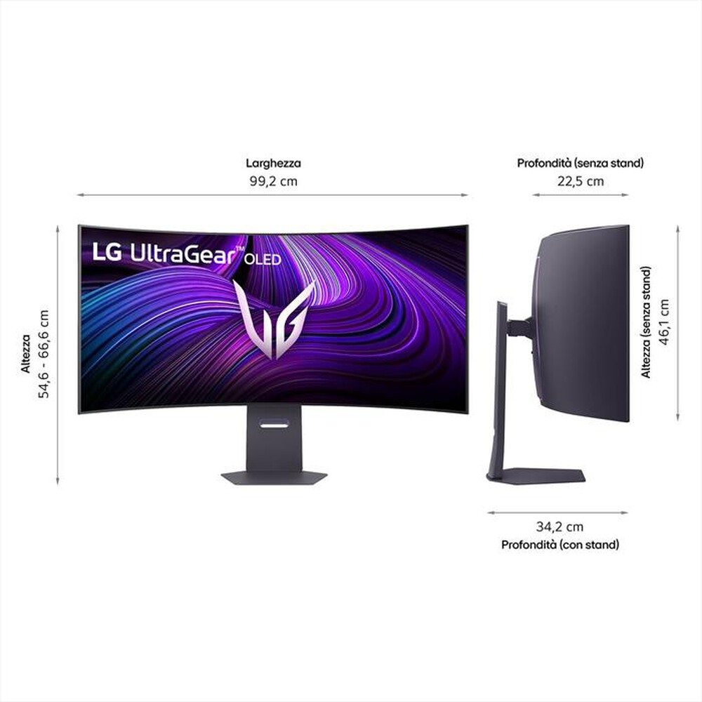 Immagine del prodotto LG - ULTRAGEAR OLED MONITOR GAMING 45" 5K2K 165HZ