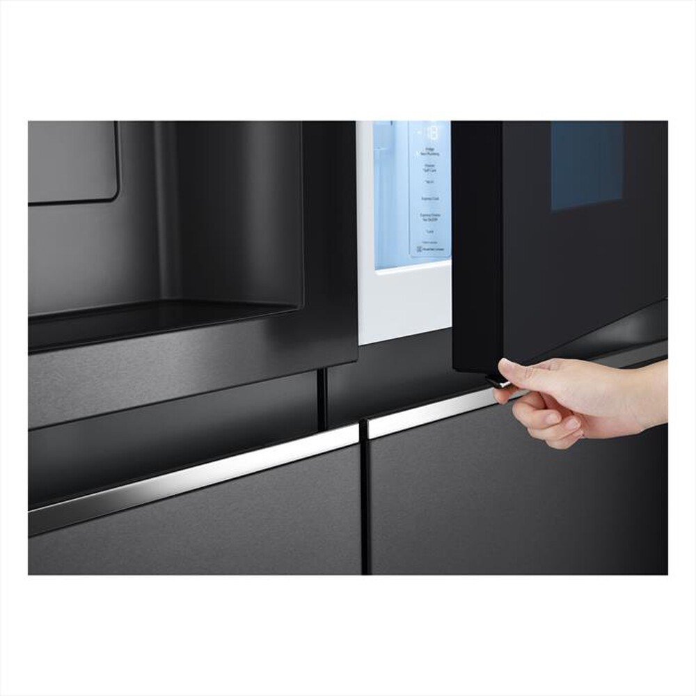 "LG - Frigorifero side by side GSXV91MCAE Classe E-Black"