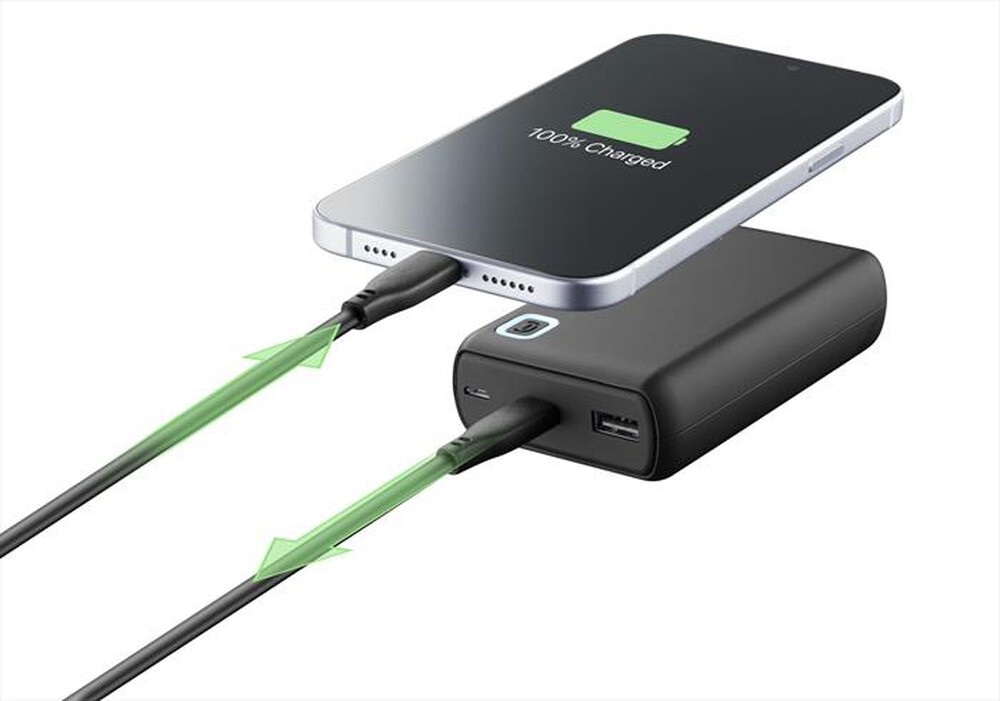 Immagine del prodotto CELLULARLINE - Power Bank ESSENCE TURBO 10000-Nero