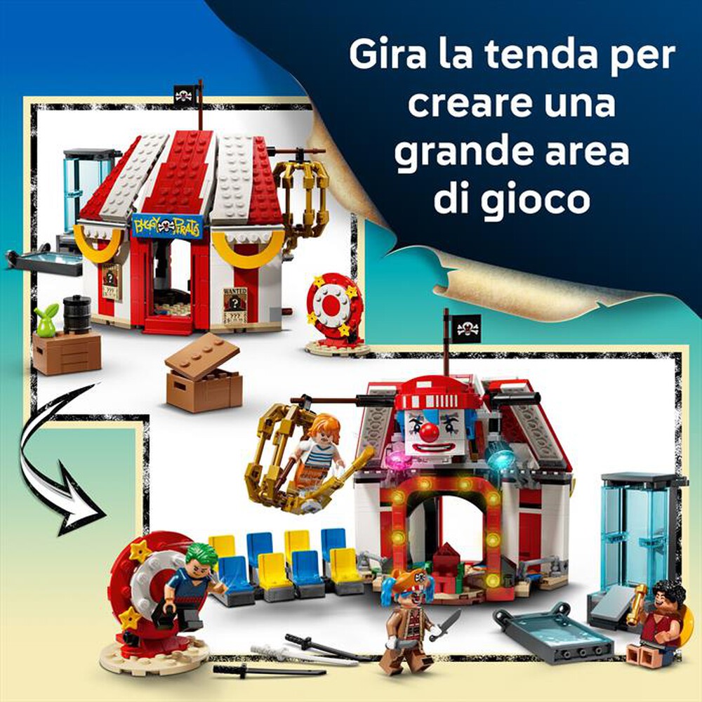 Immagine del prodotto LEGO - ONE PIECE Tenda del circo di Bagy il Clown 75637