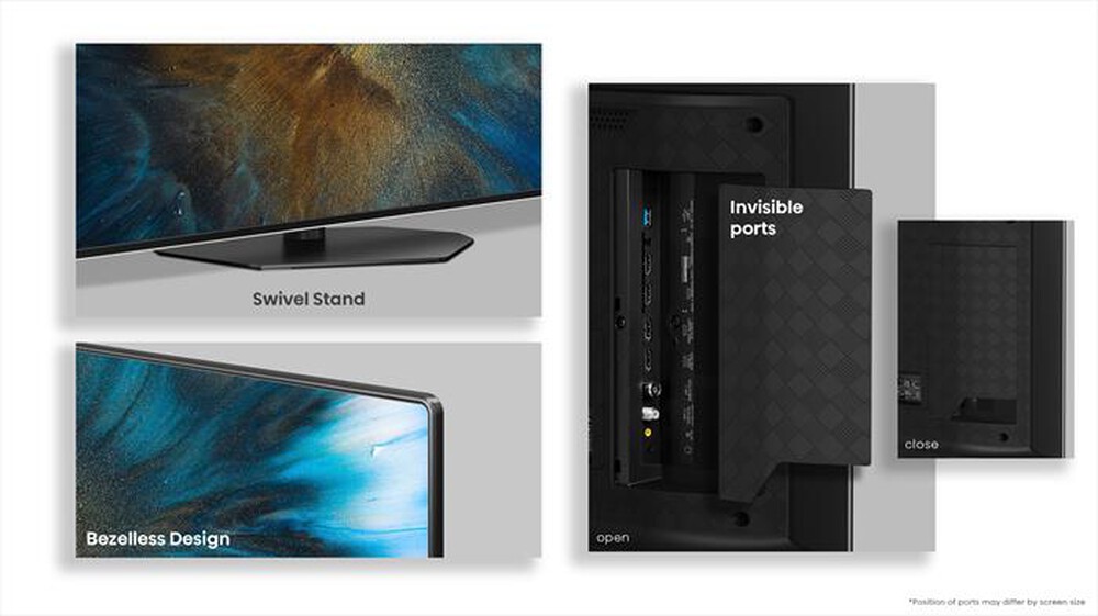 "HISENSE - Smart TV OLED 65\" 4K Ultra HD 65A86N 120Hz-NERO"