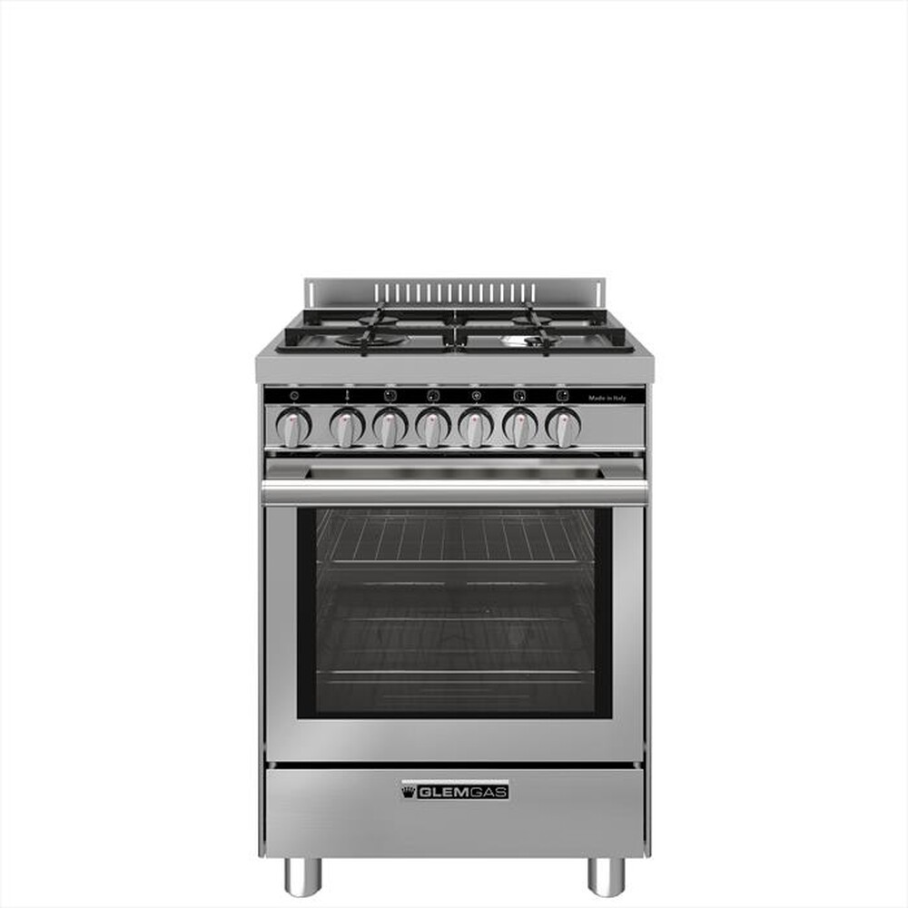 Immagine del prodotto GLEM GAS - Cucina a gas ST664MI Classe A+-Inox
