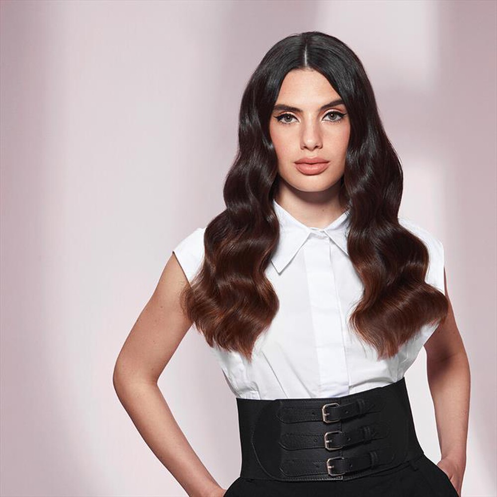 "BELLISSIMA IMETEC - PIASTRA LARGA PER CAPELLI XL ION-Nero, Rosa"