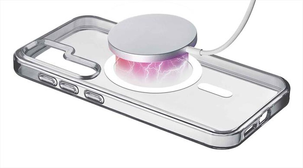Immagine del prodotto CELLULARLINE - Custodia magnetica GLOSS MAG per Galaxy S25+-Trasparente