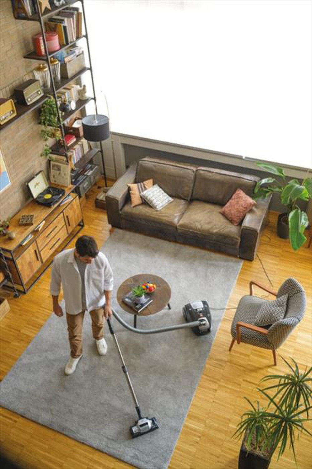 Immagine del prodotto HOOVER - Aspirapolvere a traino HE520PET 011-Nero