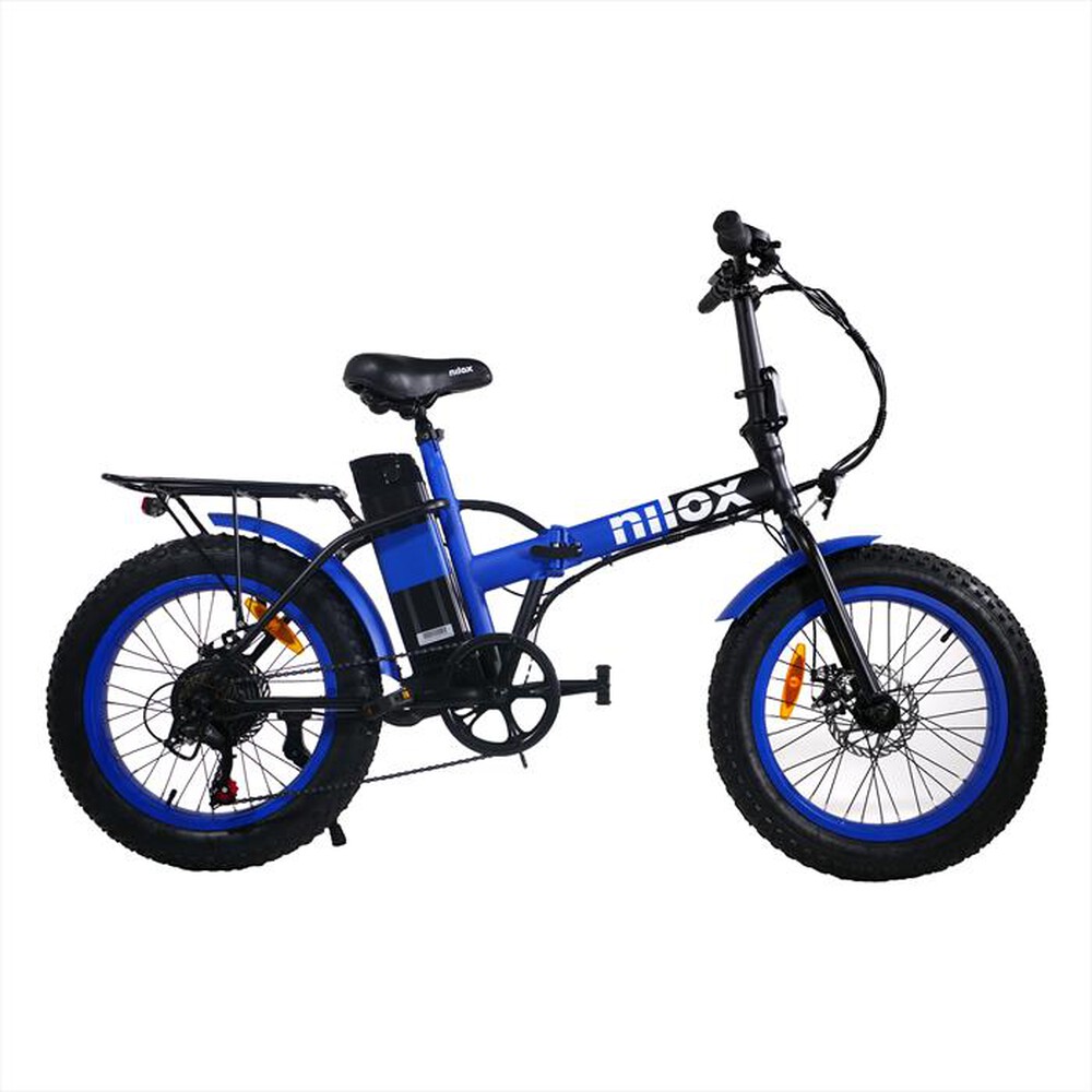 "NILOX - E BIKE X8 INTER-Nero-Blu"