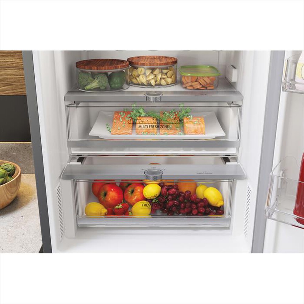 "HOTPOINT ARISTON - Frigorifero combinato HAFC9 TT43SX O3 Classe D-Acciaio inossidabile"