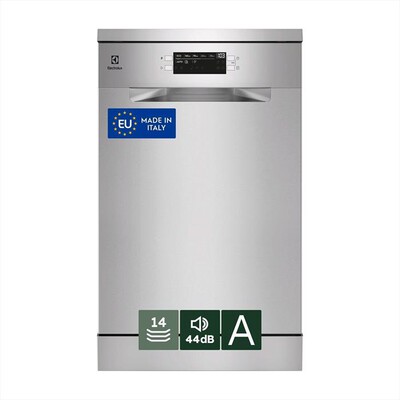 ELECTROLUX - Lavastoviglie ESS68600SX Classe A 14 coperti-Inox antimpronta